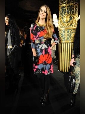 Tory Burch 2009 Runway Silk Dress Size 10